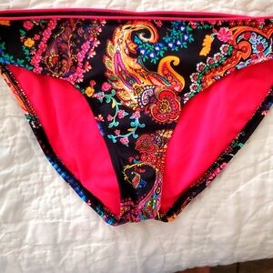 Kenneth Cole multicolor small Bikini bottom only
